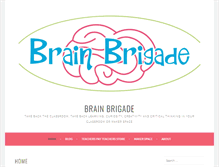 Tablet Screenshot of brainbrigade.org
